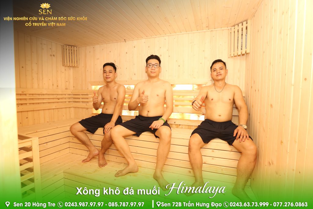 Xông khô đá muối Himalaya